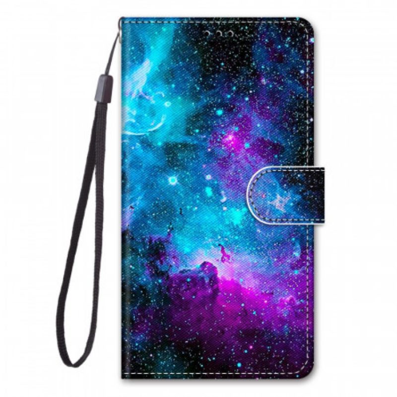 Flip Case Für Samsung Galaxy A03 Core Kosmischer Himmel