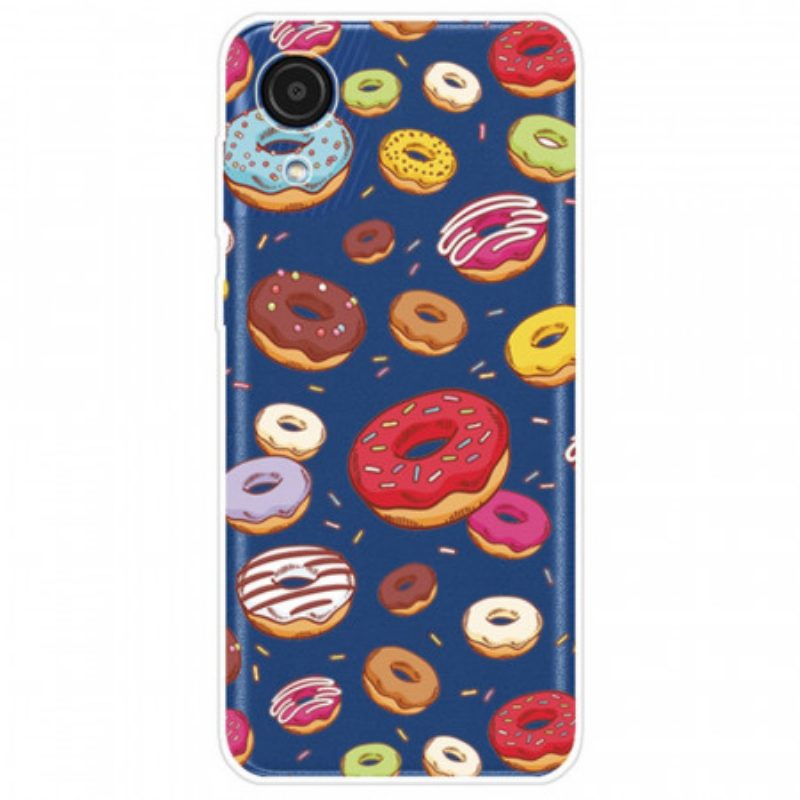 Hülle Für Samsung Galaxy A03 Core Ich Liebe Donuts