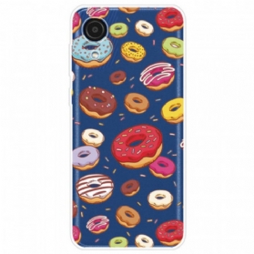 Hülle Für Samsung Galaxy A03 Core Ich Liebe Donuts