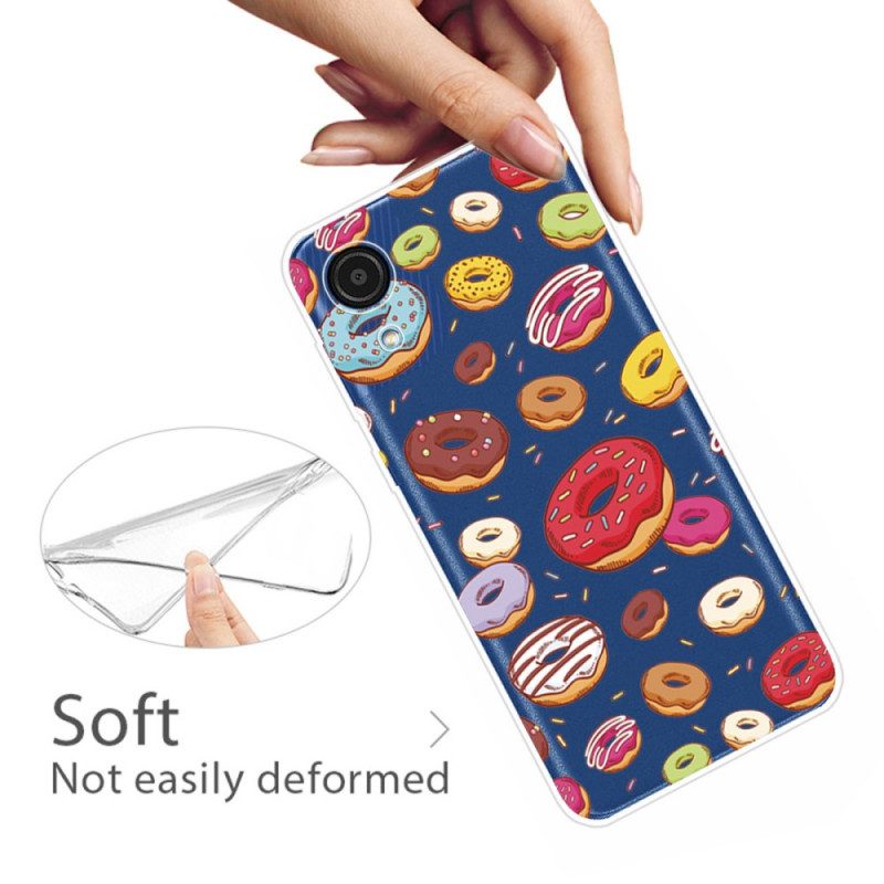 Hülle Für Samsung Galaxy A03 Core Ich Liebe Donuts