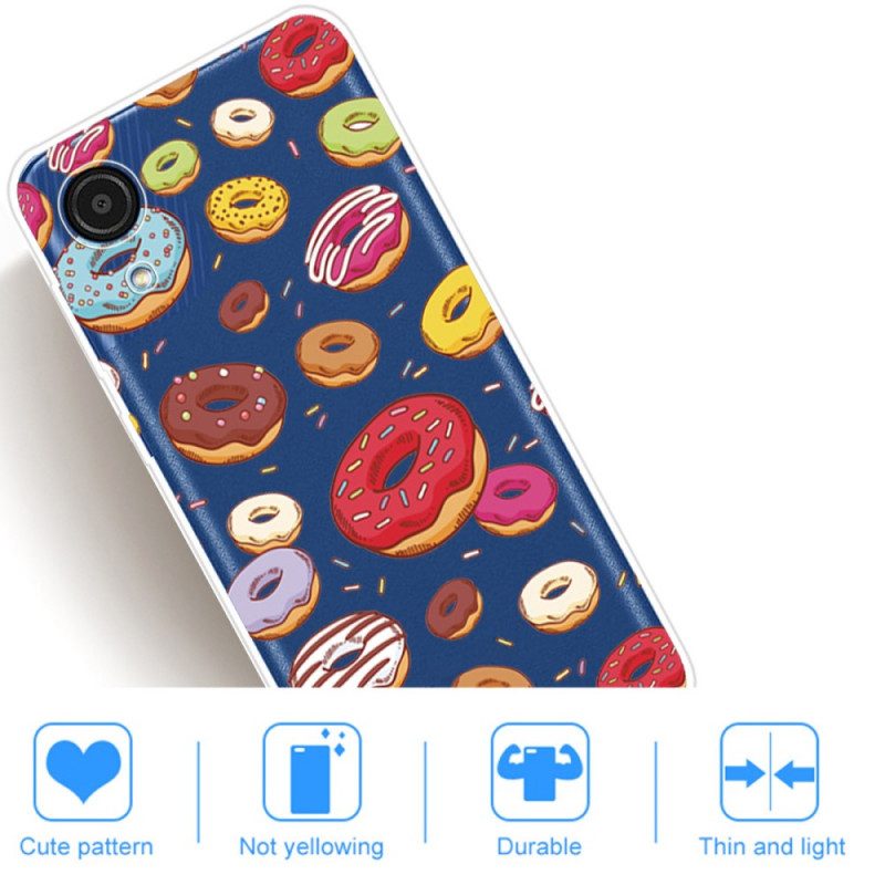 Hülle Für Samsung Galaxy A03 Core Ich Liebe Donuts