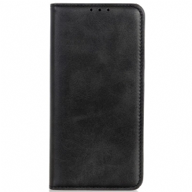 Schutzhülle Für Samsung Galaxy A03 Core Flip Case Elegantes Spaltleder