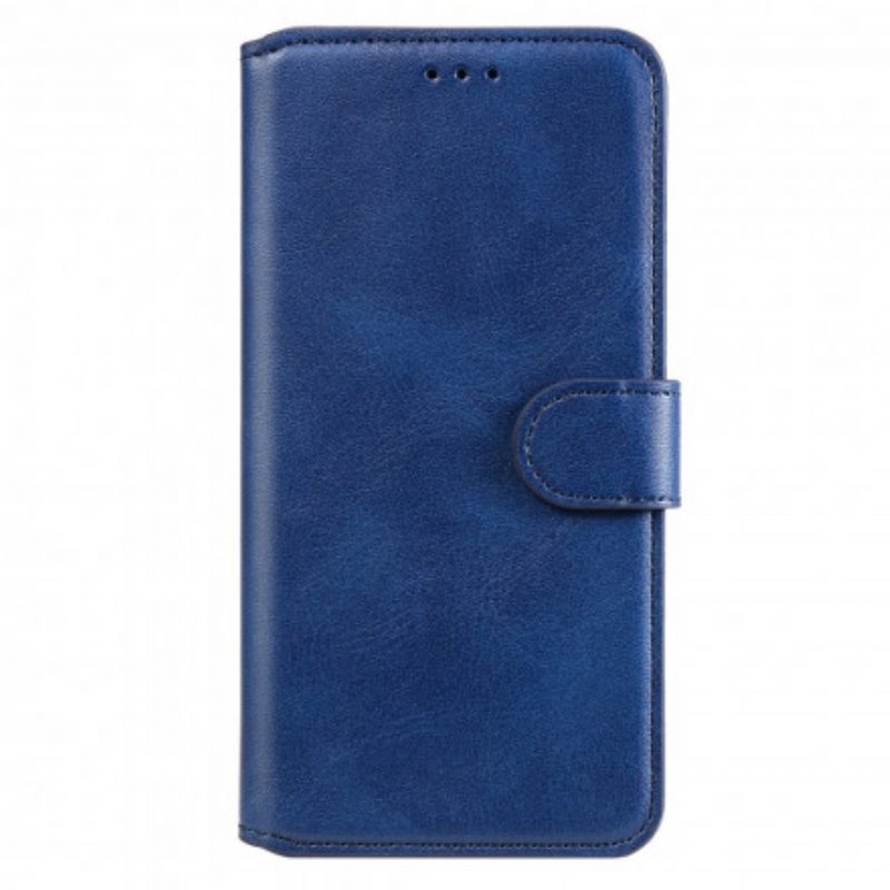 Flip Case Für Oppo Reno 6 5G Einfarbig