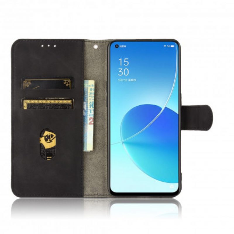 Flip Case Für Oppo Reno 6 5G Hautberührung