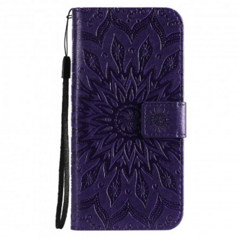 Flip Case Für Oppo Reno 6 5G Sonnenblume