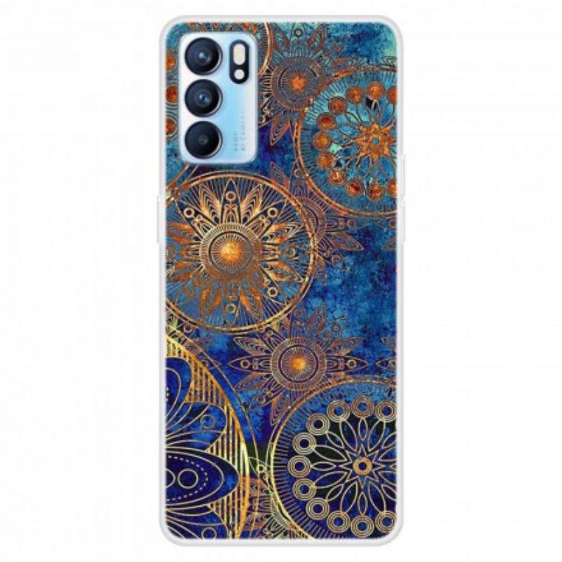 Handyhülle Für Oppo Reno 6 5G Mandala-trend