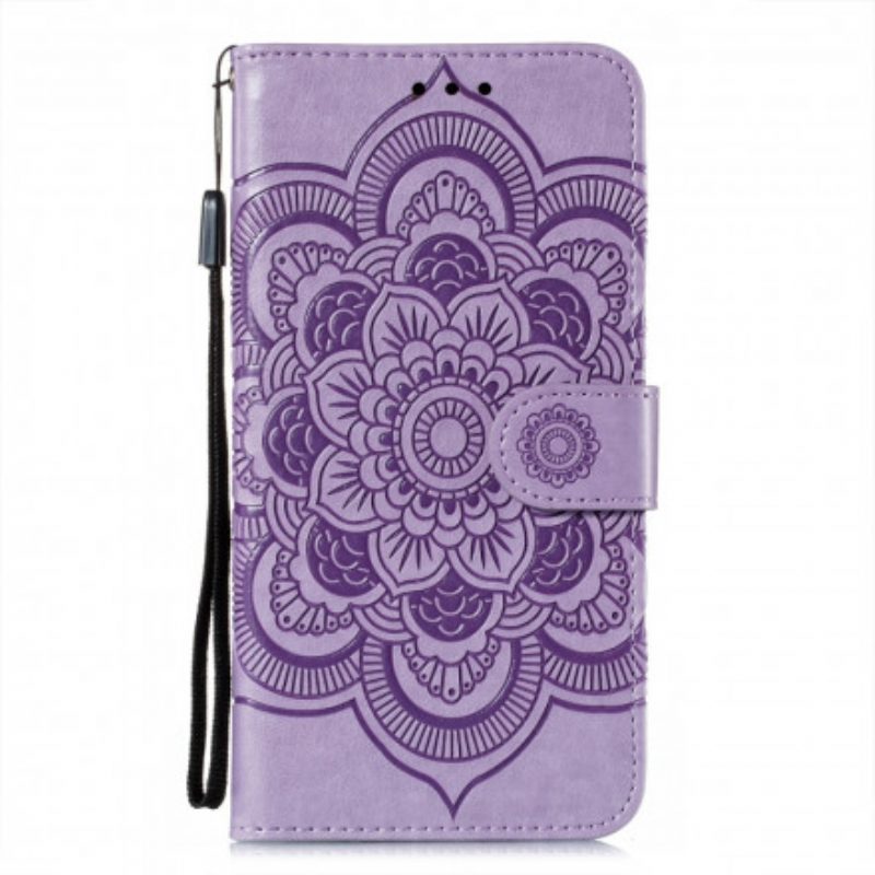 Flip Case Für Poco M3 Vollständiges Mandala