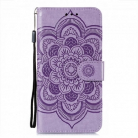 Flip Case Für Poco M3 Vollständiges Mandala