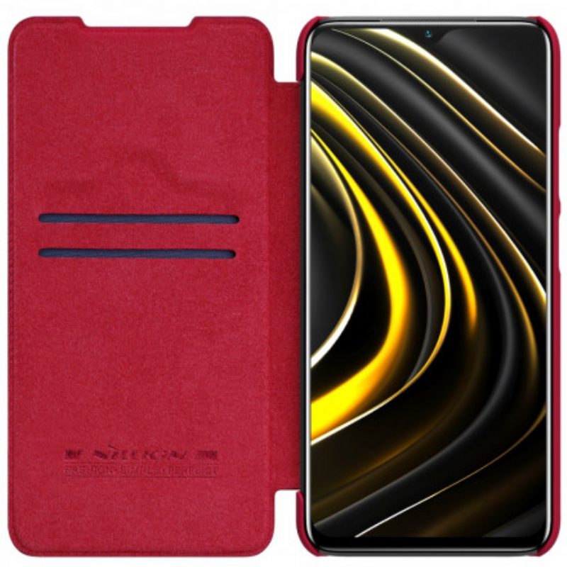 Schutzhülle Für Poco M3 Flip Case Nillkin Qin-serie