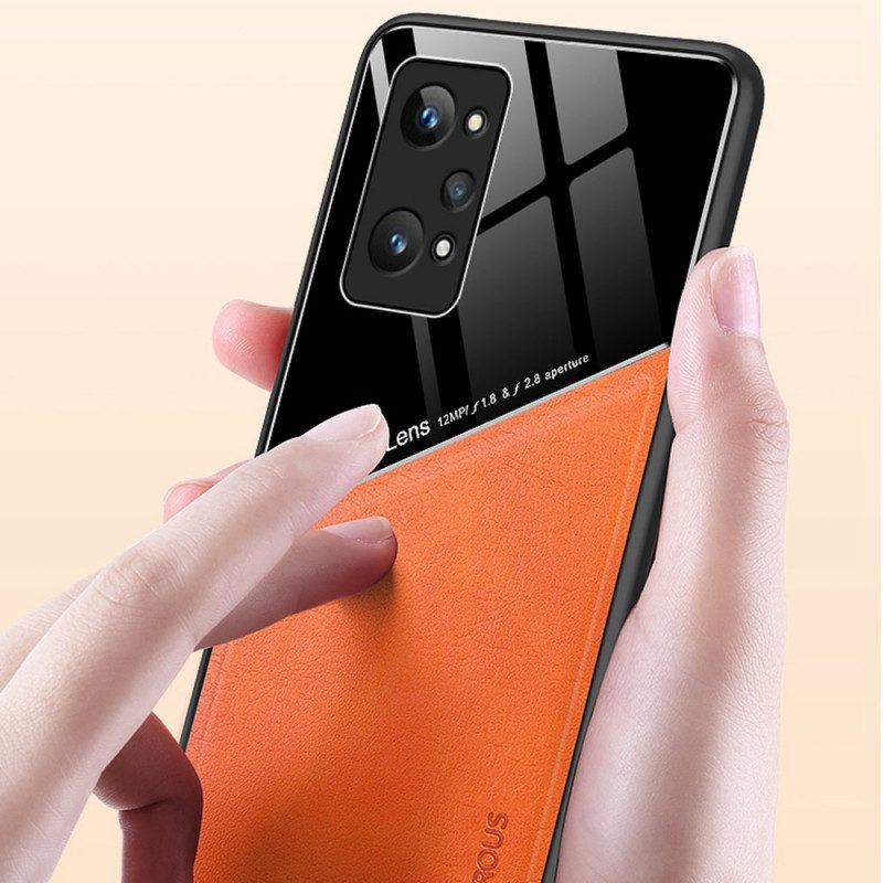 Handyhülle Für Realme GT2 Pro Hochwertiges Kunstleder