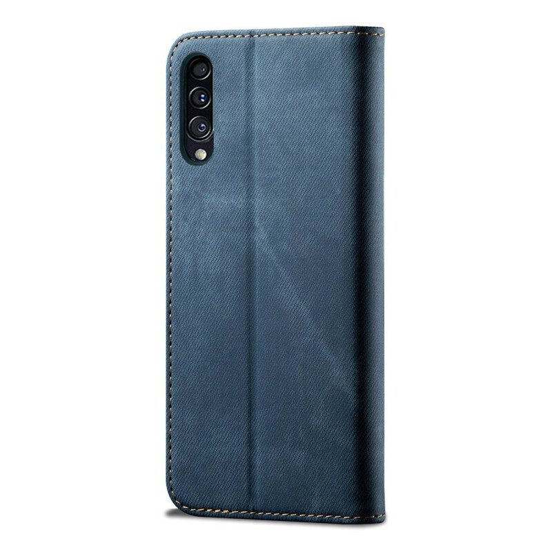 Schutzhülle Für Samsung Galaxy A50 Flip Case Denim-stoff