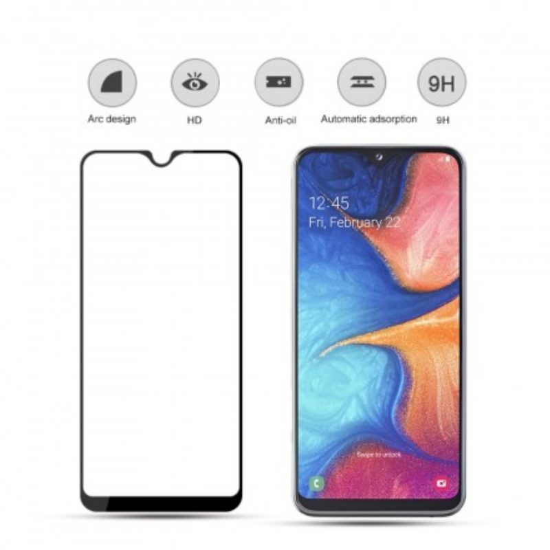 Displayschutz Aus Gehärtetem Glas Für Das Samsung Galaxy A20E Amorus