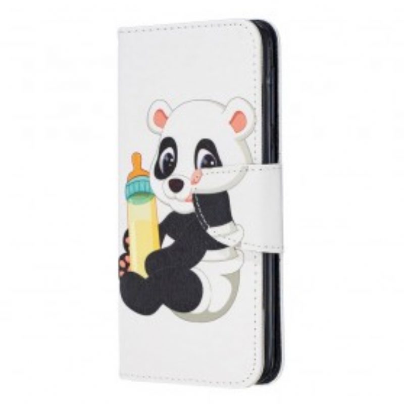 Flip Case Für Samsung Galaxy A20e Baby-panda