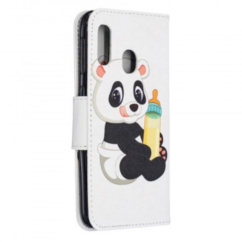 Flip Case Für Samsung Galaxy A20e Baby-panda