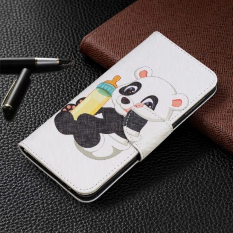 Flip Case Für Samsung Galaxy A20e Baby-panda