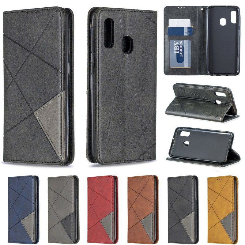 Schutzhülle Für Samsung Galaxy A20e Flip Case Künstlerstil