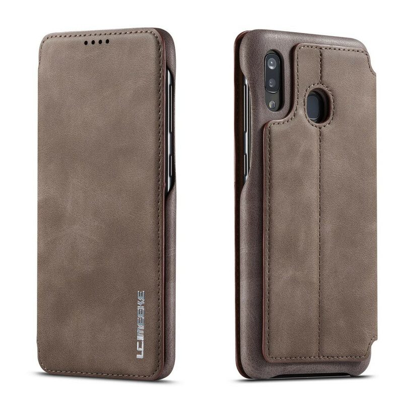 Schutzhülle Für Samsung Galaxy A20e Flip Case Lc.imeeke Ledereffekt