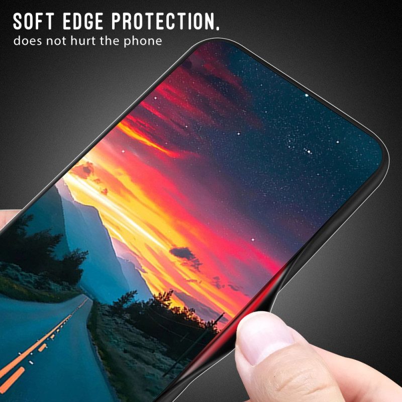 Handyhülle Für Xiaomi Redmi Note 12 Pro Plus Gehärtetes Kohlefaserglas