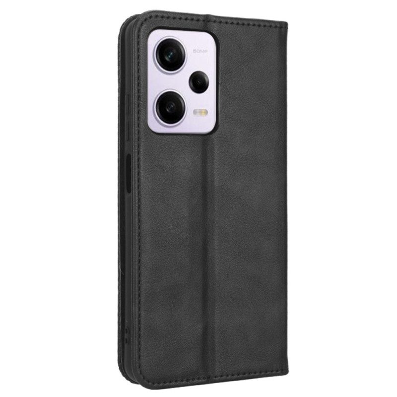 Schutzhülle Für Xiaomi Redmi Note 12 Pro Plus Flip Case Jahrgang