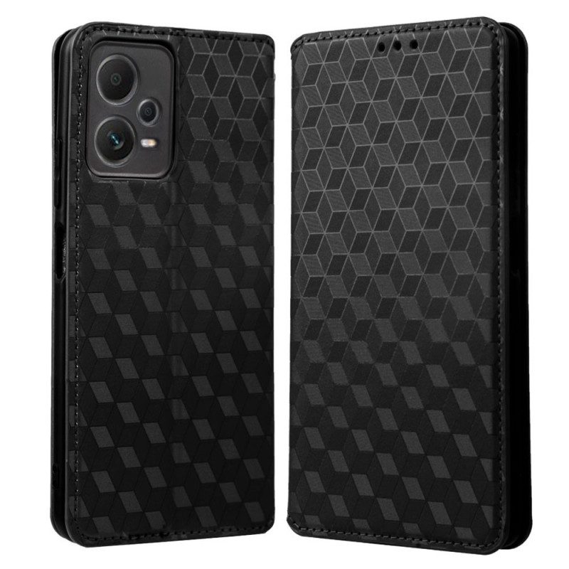 Schutzhülle Für Poco X5 Pro 5G Flip Case 3d-muster