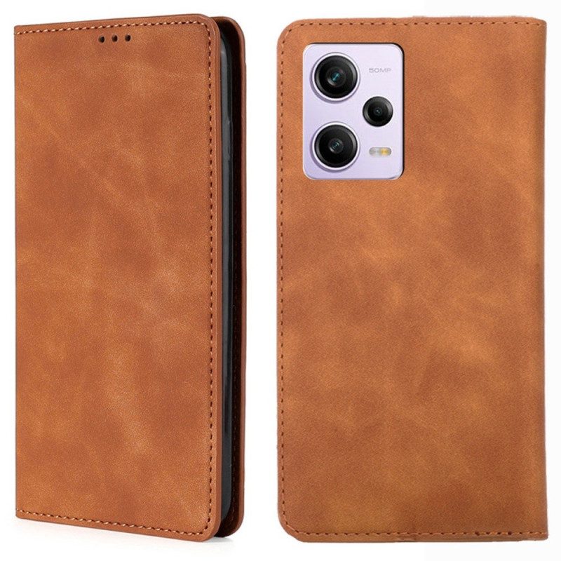 Schutzhülle Für Poco X5 Pro 5G Flip Case Vintage-serie