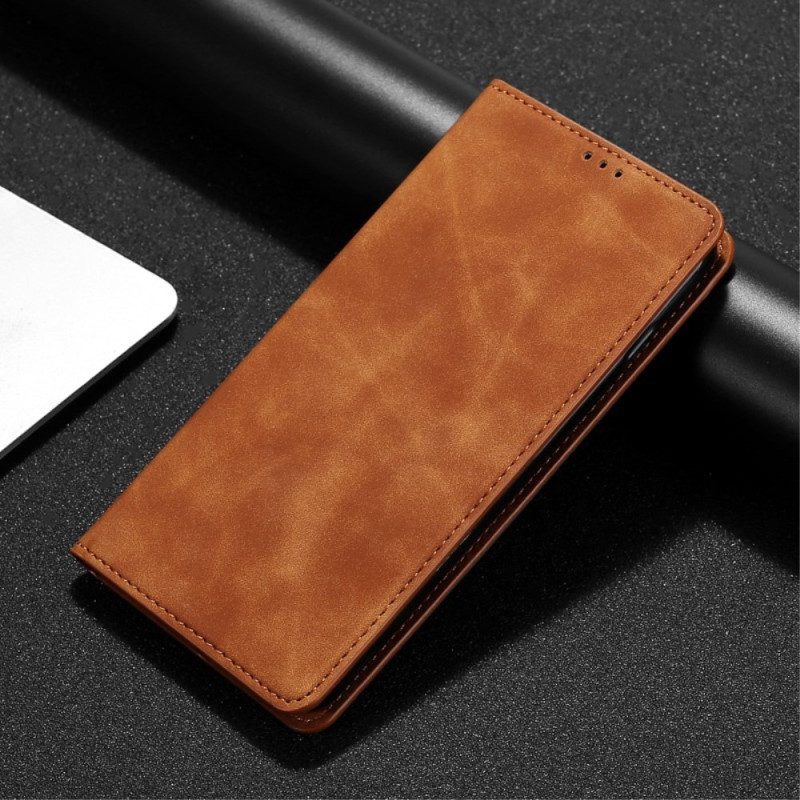 Schutzhülle Für Poco X5 Pro 5G Flip Case Vintage-serie