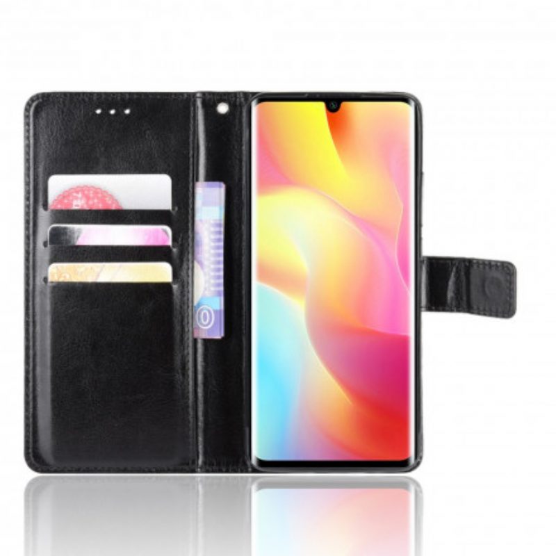 Flip Case Für Xiaomi Mi Note 10 Lite Auffälliges Kunstleder