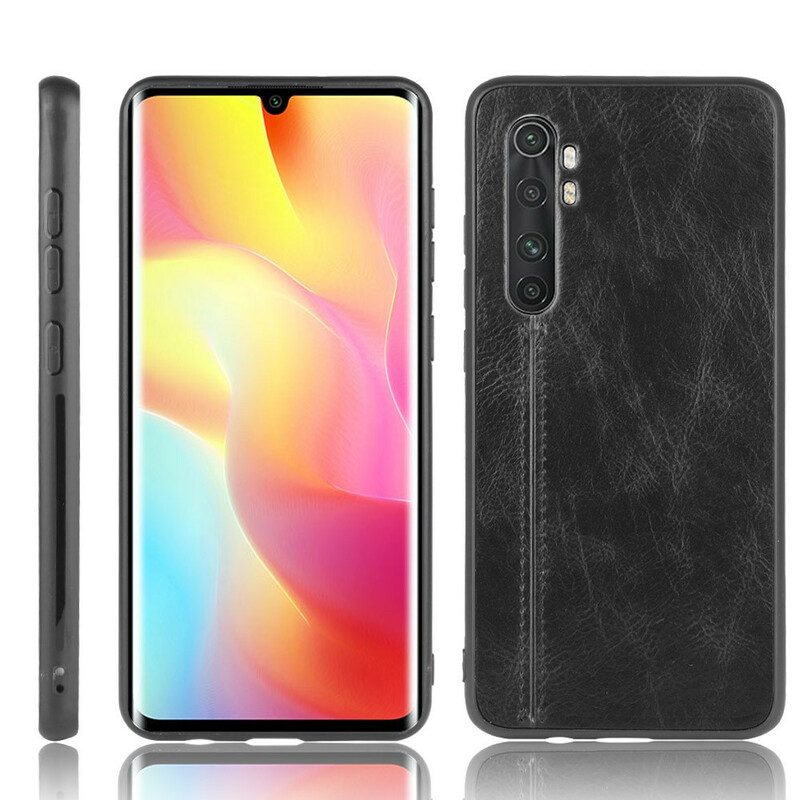 Handyhülle Für Xiaomi Mi Note 10 Lite Couture-ledereffekt