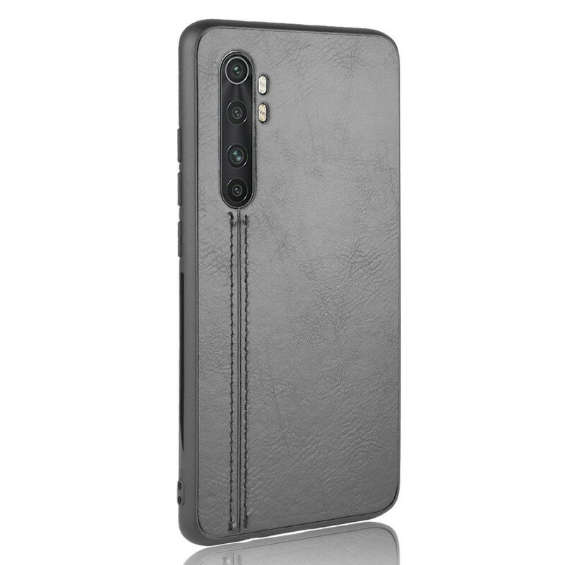 Handyhülle Für Xiaomi Mi Note 10 Lite Couture-ledereffekt