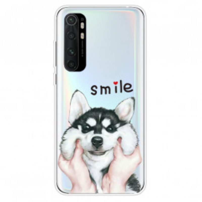 Hülle Für Xiaomi Mi Note 10 Lite Lächle Hund