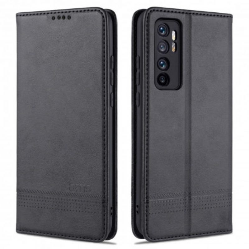 Schutzhülle Für Xiaomi Mi Note 10 Lite Flip Case Azns Leder-styling