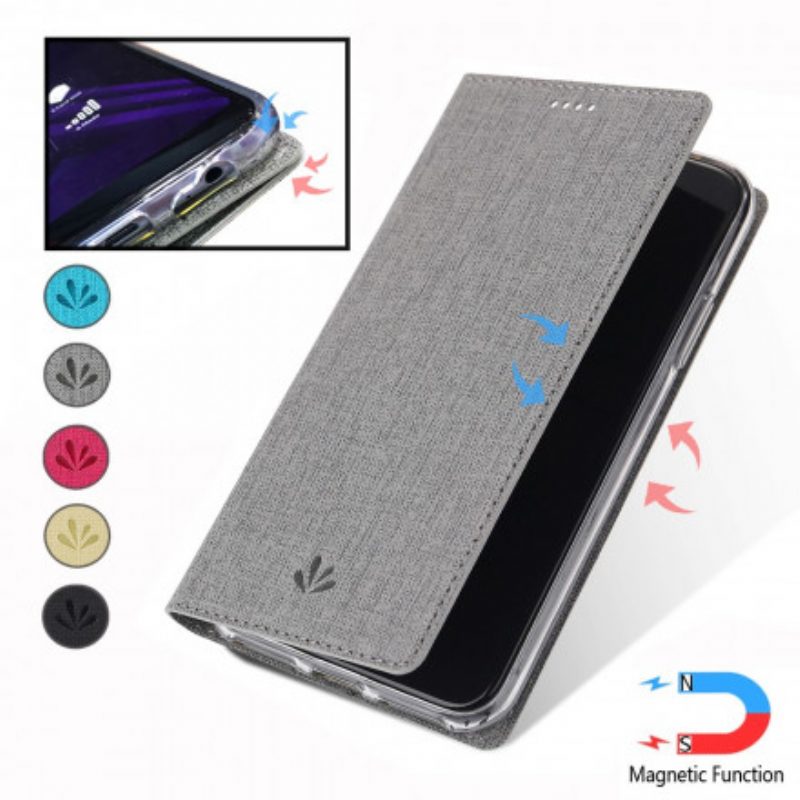 Schutzhülle Für Xiaomi Mi Note 10 Lite Flip Case Strukturiertes Vili Dmx