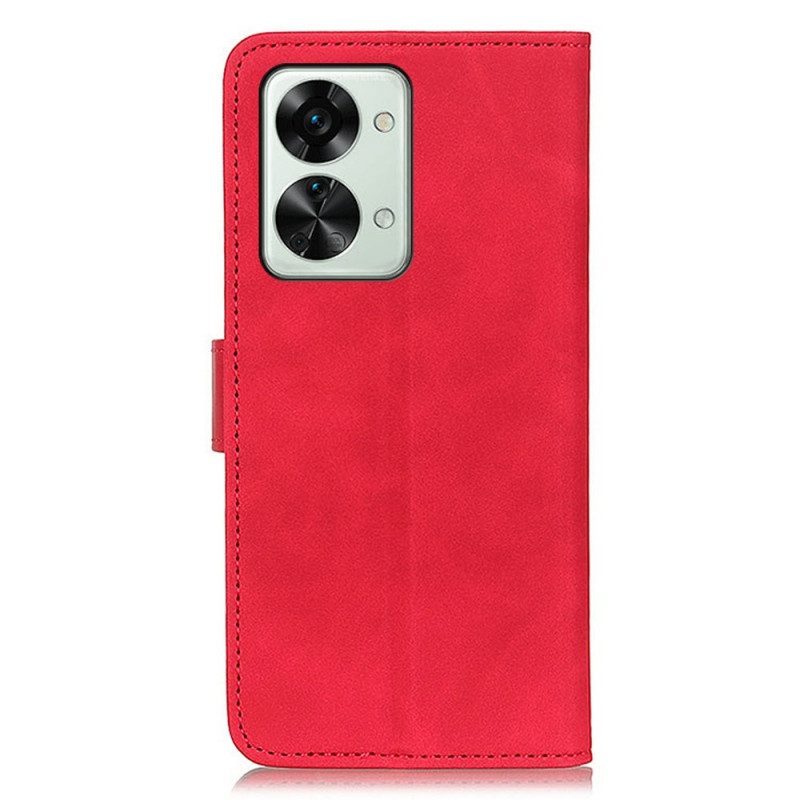 Flip Case Für OnePlus Nord 2T 5G Khazneh