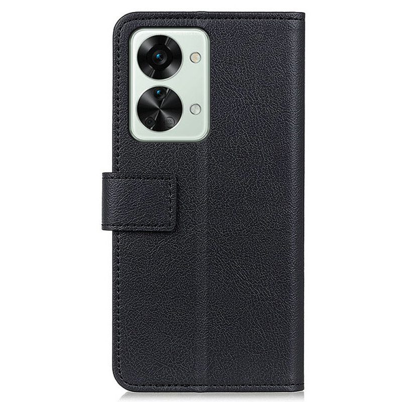 Flip Case Für OnePlus Nord 2T 5G Klassisch