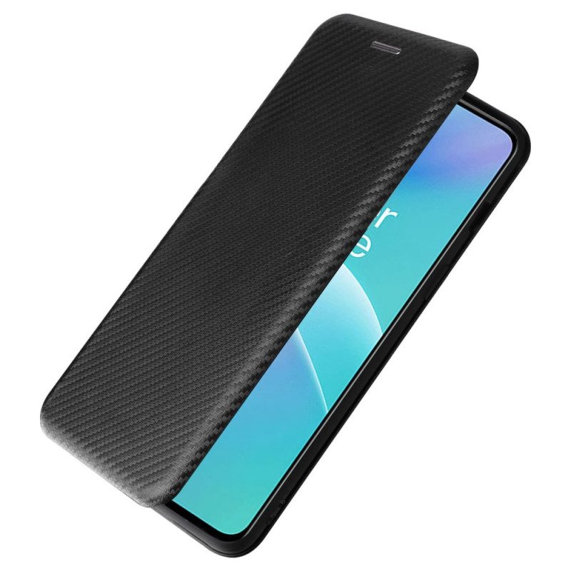 Schutzhülle Für OnePlus Nord 2T 5G Flip Case Ring Aus Kohlefaser