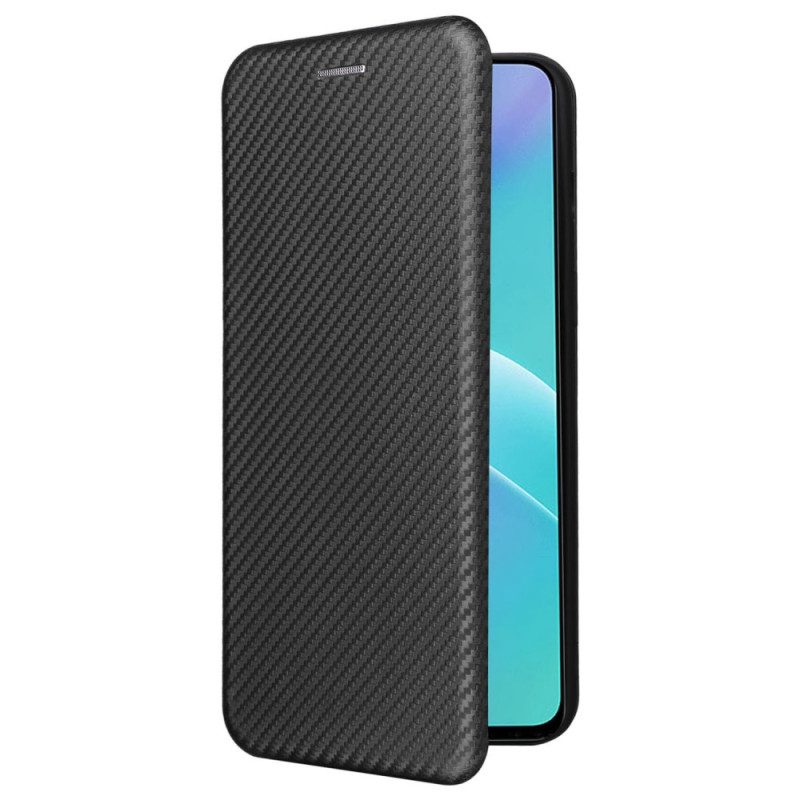 Schutzhülle Für OnePlus Nord 2T 5G Flip Case Ring Aus Kohlefaser