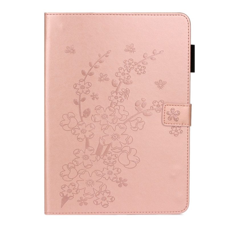 Flip Case Für iPad Pro 11" (2021) Blumen