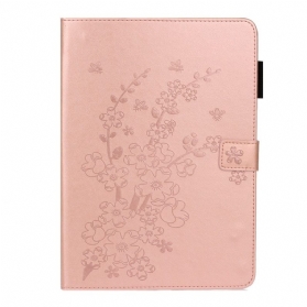 Flip Case Für iPad Pro 11" (2021) Blumen