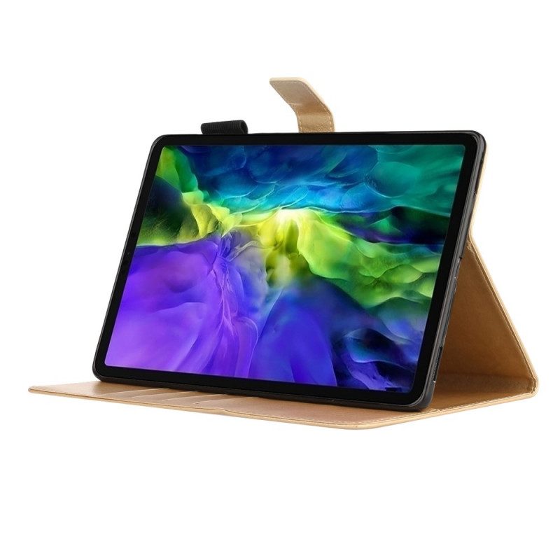 Flip Case Für iPad Pro 11" (2021) Blumen