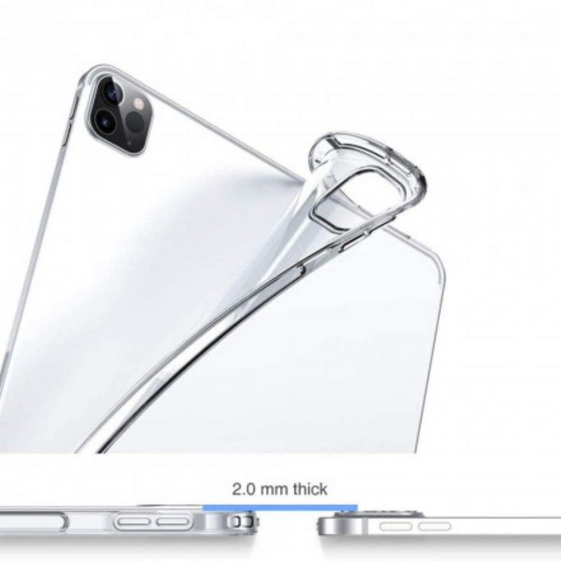 Handyhülle Für iPad Pro 11" (2021) Klare. Silikonverstärkte Ecken