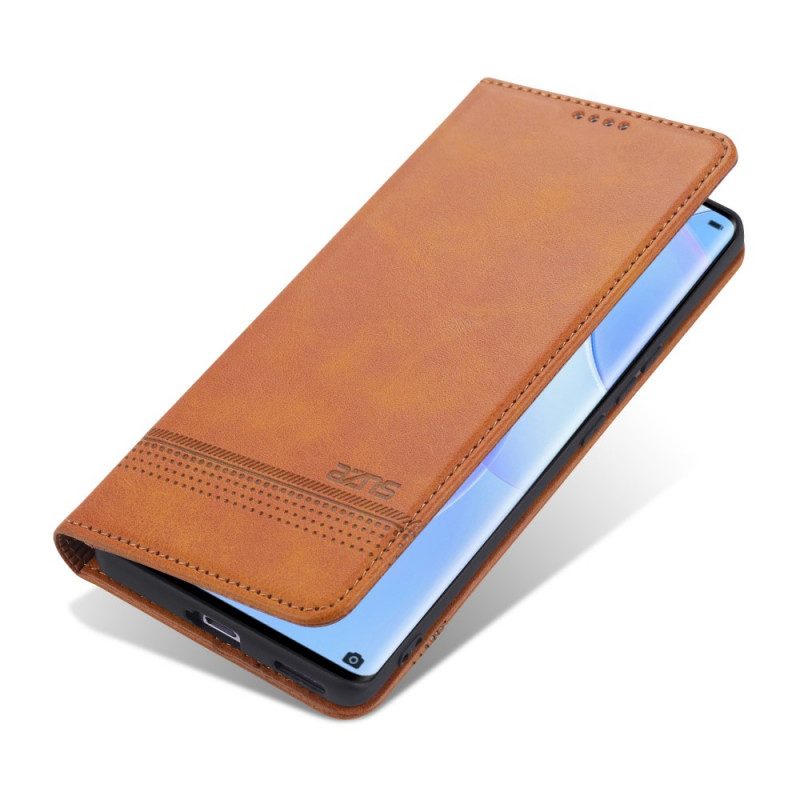 Schutzhülle Für Honor 50 Flip Case Azns Leder-styling