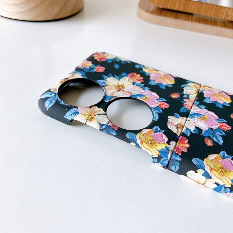 Handyhülle Für Huawei P50 Pocket Blumen