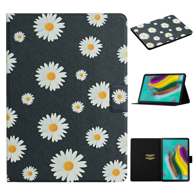 Flip Case Für Samsung Galaxy Tab S6 Lite Blumen Blumen Blumen