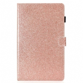 Flip Case Für Samsung Galaxy Tab S6 Lite Funkelnder Glitzer