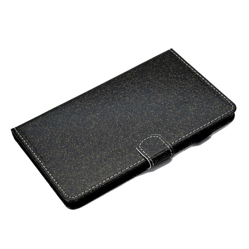 Flip Case Für Samsung Galaxy Tab S6 Lite Funkelnder Glitzer