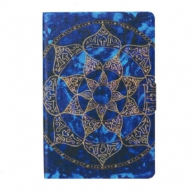 Flip Case Für Samsung Galaxy Tab S6 Lite Königliches Mandala