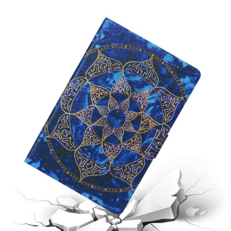 Flip Case Für Samsung Galaxy Tab S6 Lite Königliches Mandala