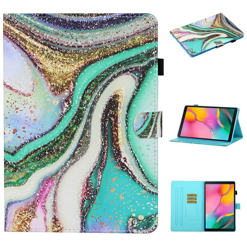 Flip Case Für Samsung Galaxy Tab S6 Lite Künstlerisch