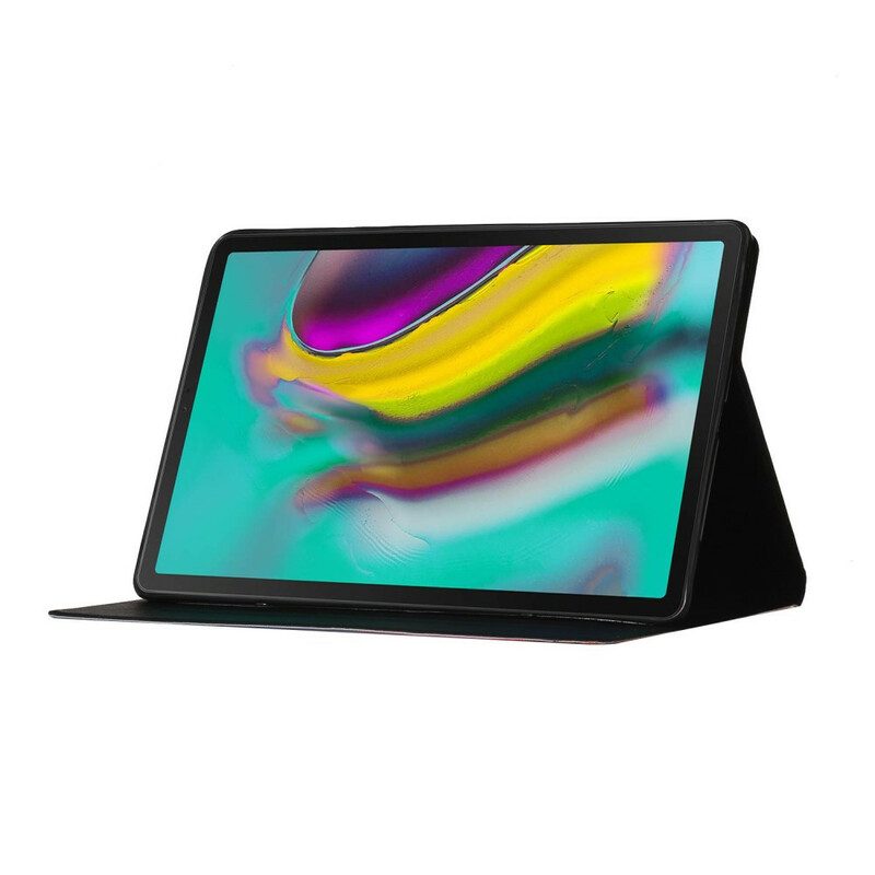 Flip Case Für Samsung Galaxy Tab S6 Lite Sonnenuntergangsliebe