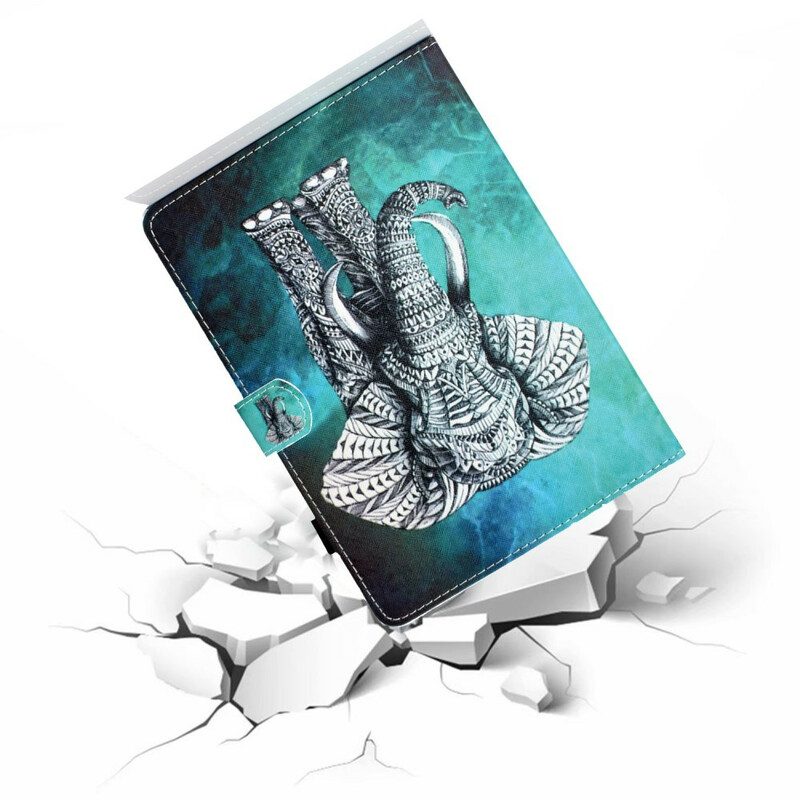 Flip Case Für Samsung Galaxy Tab S6 Lite Stammeselefant